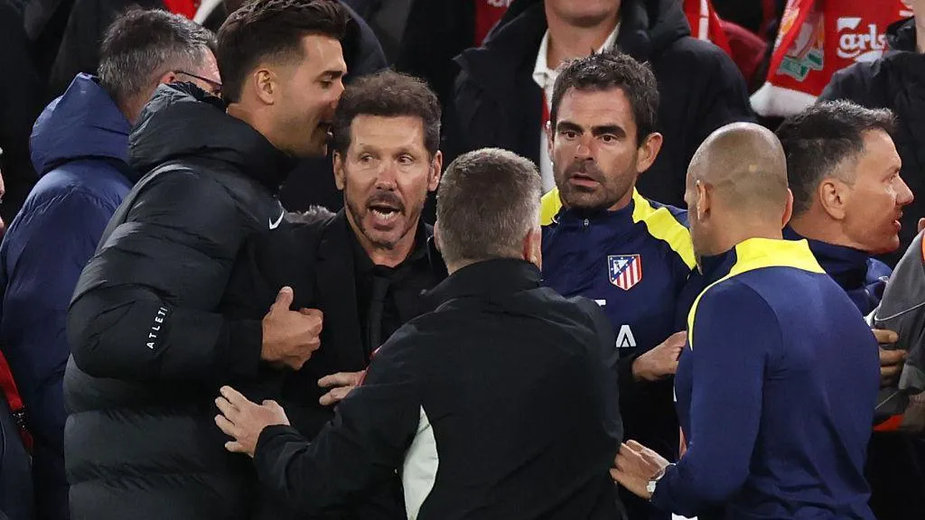Atletico's Coach Voices Apology Following Clash involving Anfield Spectators