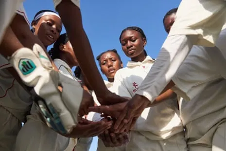‘Cricket offered Yaso all’: African sports star welcomes township children to the cricket